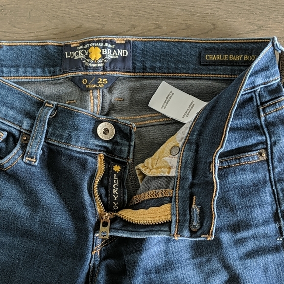 Lucky Brand Charlie baby boot jeans low rise - Picture 3 of 5